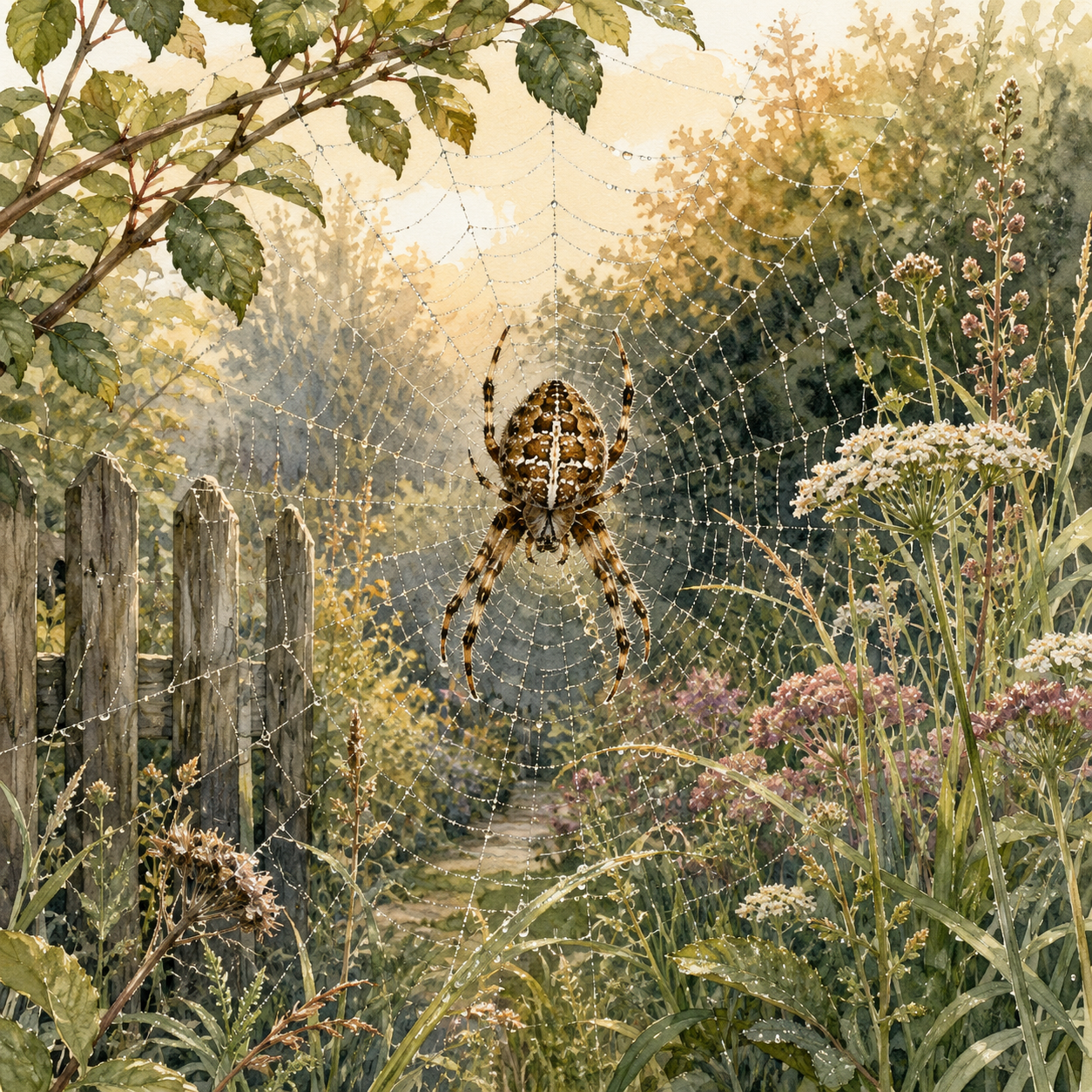Downloadmaterial zu Gartenkreuzspinne