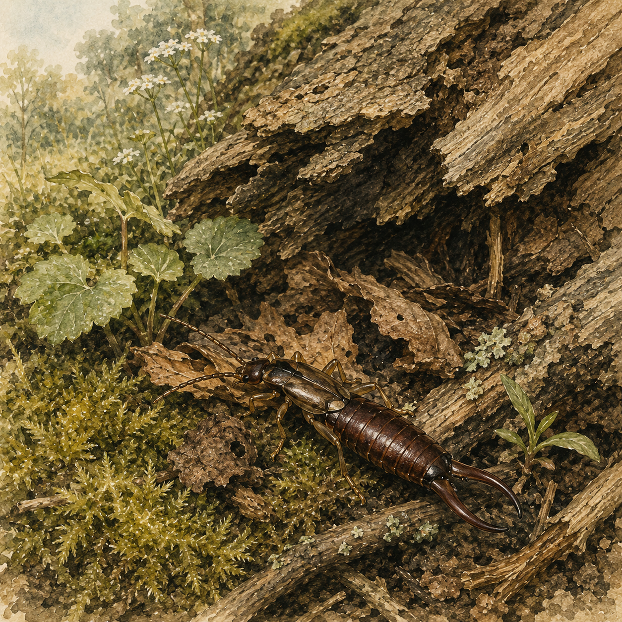Illustration zum Ohrwurm bei Bella Wildherz
