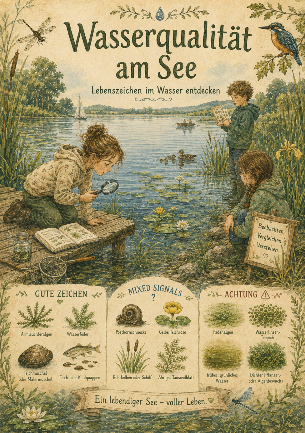 Titelbild Wasserqualität am See